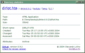 Metadata of a file